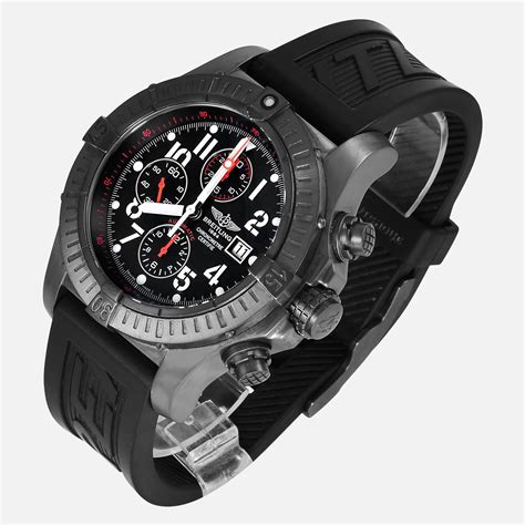 breitling super avenger blacksteel limited edition price